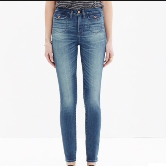 Madewell Denim - *SALE* Madewell High Rise Skinny Crop Pocket Jeans